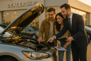 Probefahrt Gebrauchtwagen: Darauf achten beim Händlerkauf