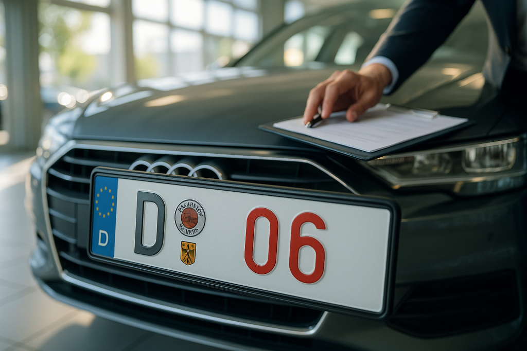 Kennzeichen bei Probefahrt: Was gilt?