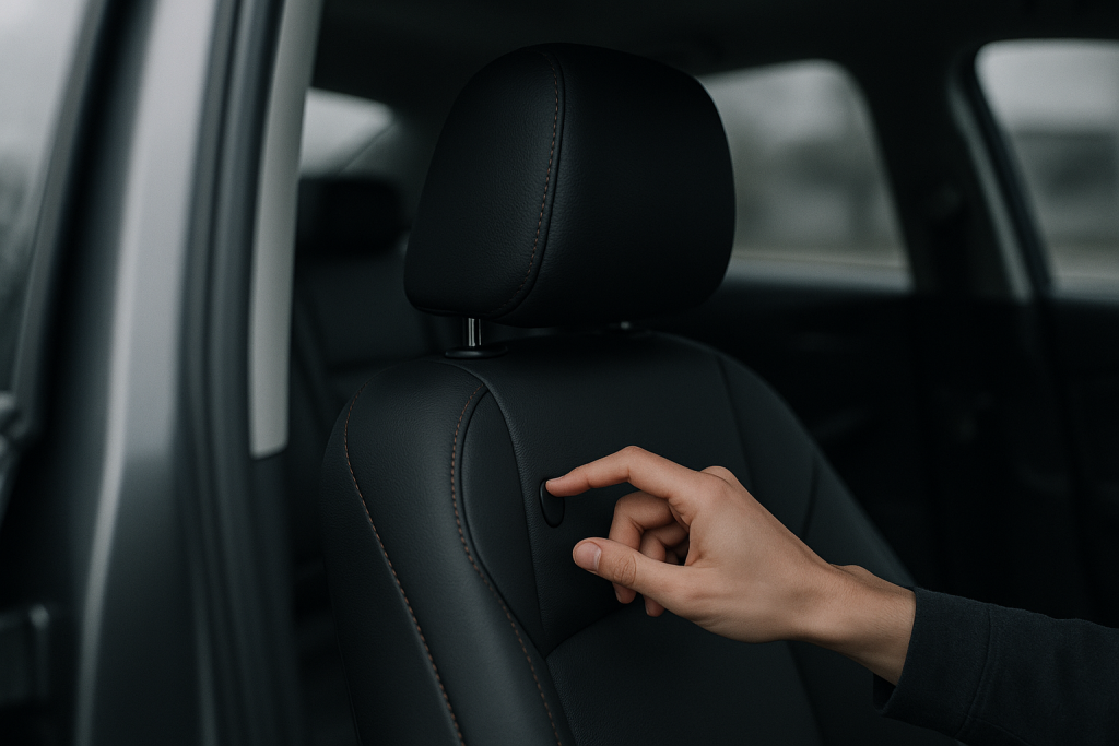 Kopfstützen einstellen Probefahrt – Ergonomie & Sicherheit prüfen