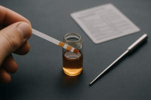Bremsflüssigkeit Teststreifen Diagnose – Kupfer & pH in 5 Min